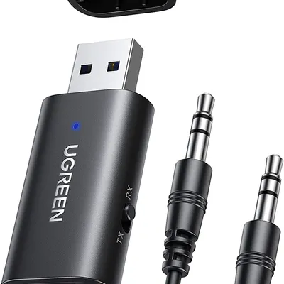 Bộ thu phát Bluetooth 5.1 2 trong 1 Bộ điều hợp Bluetooth không dây Ugreen 60300
