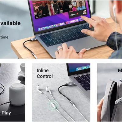 Cáp chuyển USB 2.0 to 3.5mm (mic+loa) Ugreen 30757