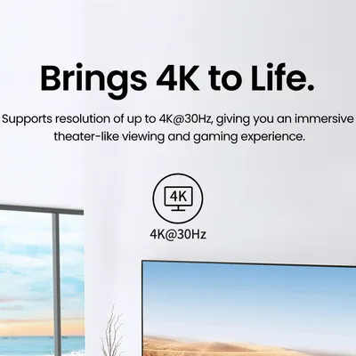 Bộ chuyển đổi USB-C sang 3*USB 3.0+HDMI+SD/TF hỗ trợ 4K Ugreen (20956) CM511