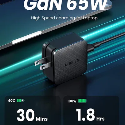 Củ sạc nhanh 65W GaN USB Type-C  Ugreen 70816