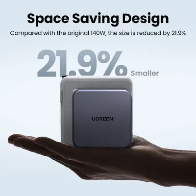 Củ sạc nhanh GaN Nexode 140W Ugreen 90548