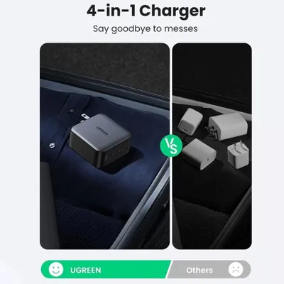 Củ sạc nhanh 100W GaN 4 cổng Ugreen 40747
