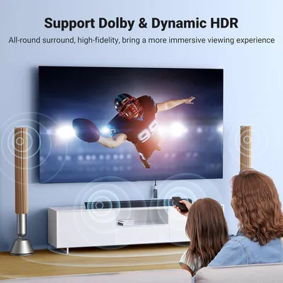 Cáp HDMI 2.1 nối dài 15cm chuẩn 8K Ugreen 15518