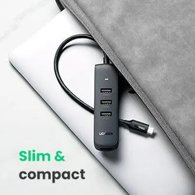 Bộ chia Type C 4 cổng USB 3.0 Ugreen 10916
