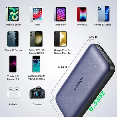 Pin sạc dự phòng mini 10000mAh Ugreen 80749