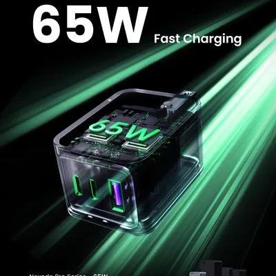 Củ sạc Nexode GaN Pro 65W Nexode 3 cổng Ugreen 25870