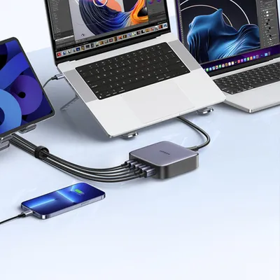 Củ sạc nhanh Nexode 200W GaN II  USB Type-C x4 / USB Type-A x2 Ugreen 40914