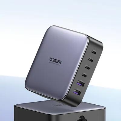 Củ sạc nhanh Nexode 200W GaN II  USB Type-C x4 / USB Type-A x2 Ugreen 40914