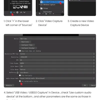 Thiết bị ghi hình HDMI to USB 2.0 / Type-C Ugreen 40189