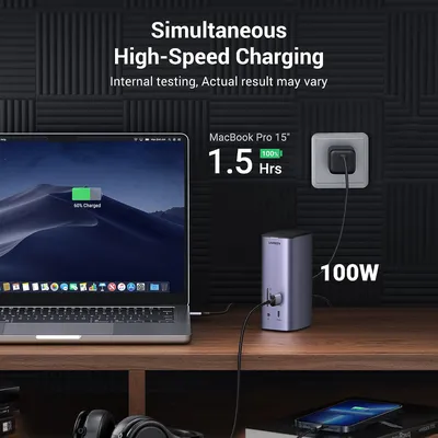 Bộ chuyển Type C sang 3*USB 3.0+2*HDMI+1DP+RJ45+SD&TF+3.5mm Ugreen (90325)