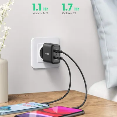 Củ sạc nhanh 36W 2 cổng USB  3.0 18W Ugreen 10216 CD161