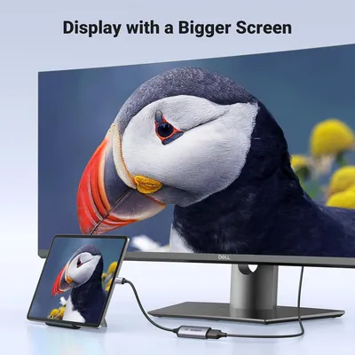 Cáp chuyển USB-C sang Displayport 1.4 hỗ trợ 8K@60HZ dài 10cm Ugreen 15575