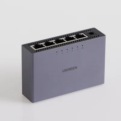Bộ chia mạng Gigabit 5 cổng dùng chia mạng nội bộ Ugreen 15641EU