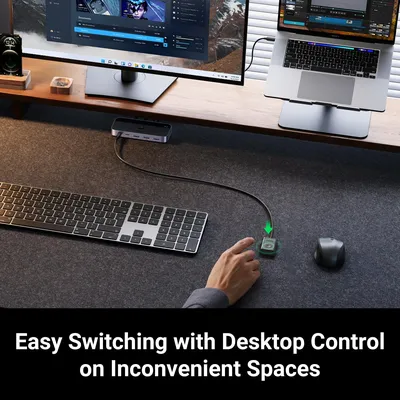 Bộ chia Hub USB 3.0 2 vào 4 ra màu đen Ugreen 15705