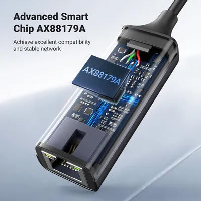 Cáp chuyển USB 3.0 to Lan 1000 Mbps Ugreen 15736 CM209