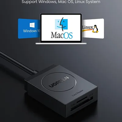 Đầu đọc thẻ nhớ Micro SD/ SD chuẩn USB 3.0 Ugreen 20250