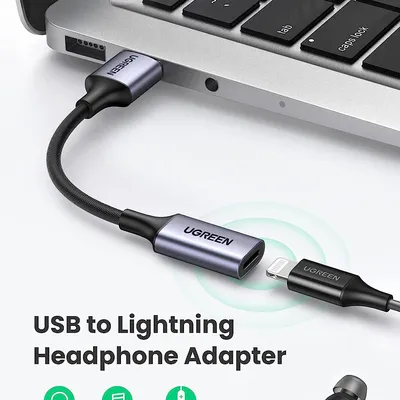Cáp chuyển USB to Lightning Audio Ugreen 20479