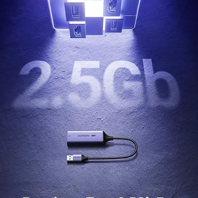 Bộ chuyển đổi USB 3.0 sang cổng mạng 2.5Gbps Network Adapter Ugreen 25051 CM648