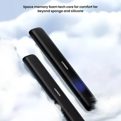 Tấm lót bàn phím đệm cổ tay chất liệu cao su (không xốp) màu đen Ugreen 25248