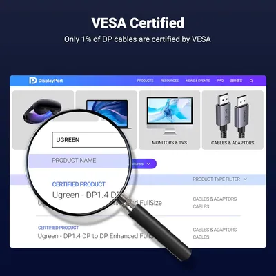 Cáp Displayport 1.4 dài 3m hỗ trợ 8K@60Hz Ugreen 25906 DP120