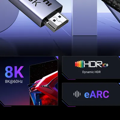 Cáp HDMI 2.1 dài 1m chuẩn 8K@60MHz Ugreen 25908