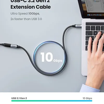 Cáp nối dài Type C dài 1M Ugreen 30205