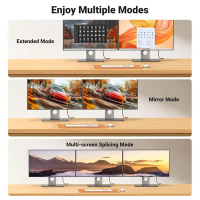 Cáp chuyển đổi  Displayport sang HDMI hỗ trợ 4K dài 3M Ugreen 35843 DP125