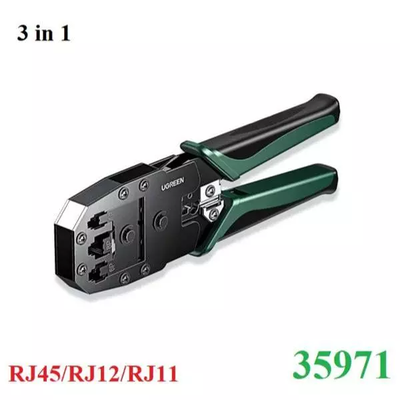 Kìm bấm dây mạng chuẩn RJ45/RJ11 màu xanh đen Ugreen 35971 NW304