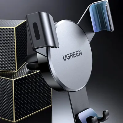 Giá đỡ điện thoại gắn trên ô tô màu đen Ugreen 40907