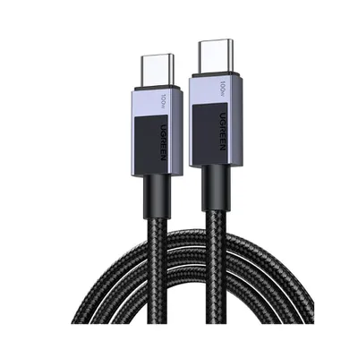 Cáp sạc USB Type C dài 1m sạc nhanh 5A 100W Ugreen 45063 L512