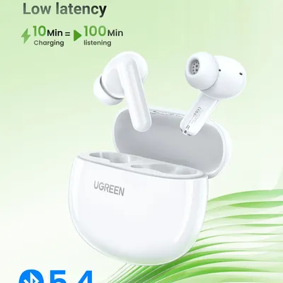 Tai nghe Bluetooth 5.4 Ugreen HiTune P3  màu trắng Ugreen 45110 WS207