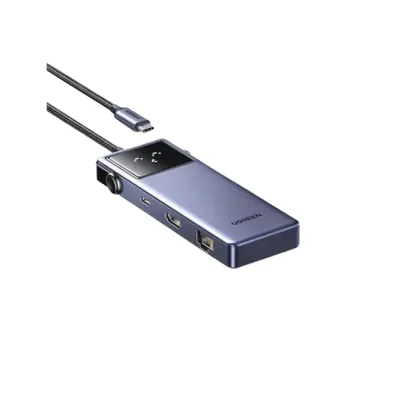 Bộ chuyển đổi USB-C sang 2xUSB-A 3.0+USB-A 2.0+USB-C 3.0+HDMI+LAN hỗ trợ 4K Ugreen 45155 CM888
