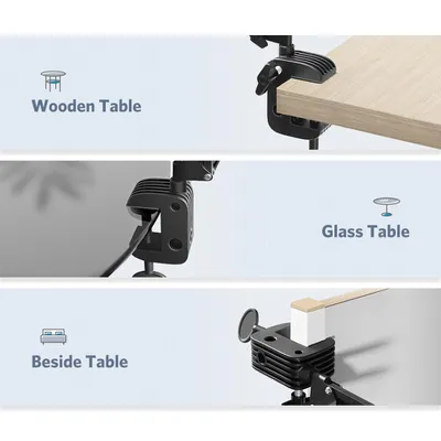 Universal Holder with Folding Long Arm (Black) Ugreen 50394