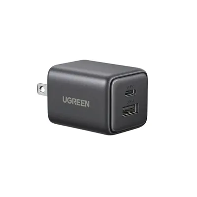 Sạc điện thoại 2 cổng USB-C và USB-A GaN 20W Ugreen 55533 X514