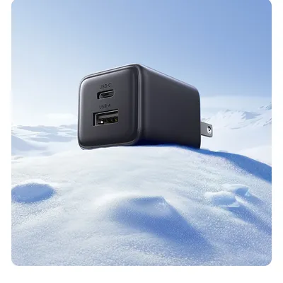 Sạc điện thoại 2 cổng USB-C và USB-A GaN 20W Ugreen 55533 X514