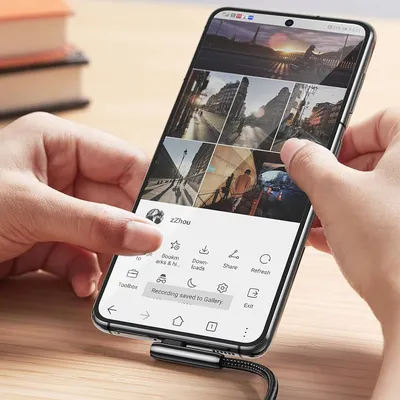 Cáp sạc Type C to USB 2.0 góc 90 dài 1m Ugreen 70413