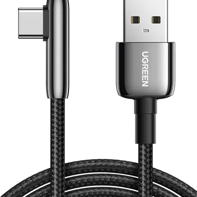 Cáp sạc Type C to USB 2.0 góc 90 dài 1m Ugreen 70413