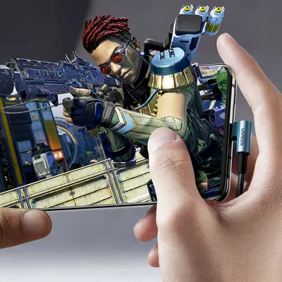 Cáp sạc Type C bẻ góc 90 dài 1m PD 100W Ugreen 70643 US334