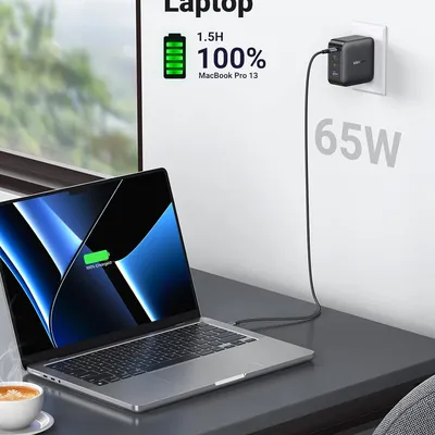 Củ sạc nhanh 65W GaN 3 USB-C và 1 USB Type-A PD3.0 Ugreen 70773