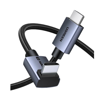 Cáp HDMI 2.1 dài 3M bẻ góc 90 chuẩn 8K Ugreen 85242 HD188