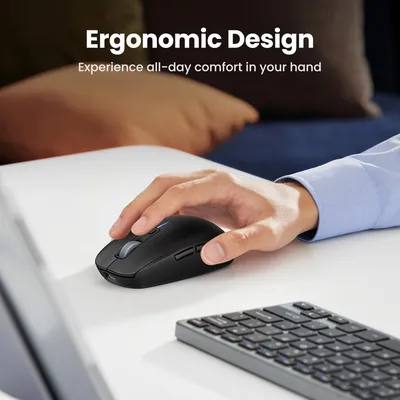 Chuột không dây 2.4Ghz + Bluetooth Ugreen 90539 MU103