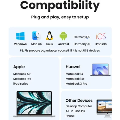 Chuột không dây 2.4G màu hồng Ugreen 90686 MU105