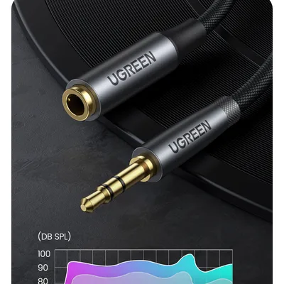 Cáp Audio 3.5mm nối dài 1m Ugreen 50238