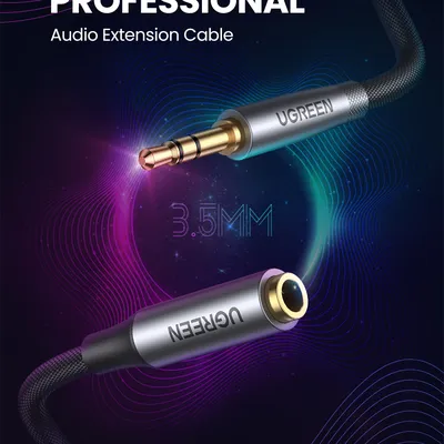 Cáp Audio 3.5mm nối dài 1m Ugreen 50238