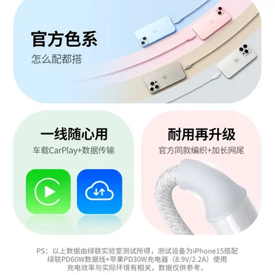 Cáp sạc nhanh USB-C PD 60W dài 1M Ugreen 35334 L501