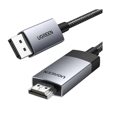 Cáp Displayport to HDMI 2.0 dài 3m hỗ trợ 3D 4K@60Hz Ugreen 25491 DP119