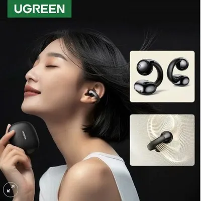 Tai nghe Bluetooth 5.4 Ugreen HiTune S3 màu đen Ugreen 45785 WS209