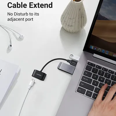 Cáp chuyển USB sang 3.5mm và USB C Ugreen 80897