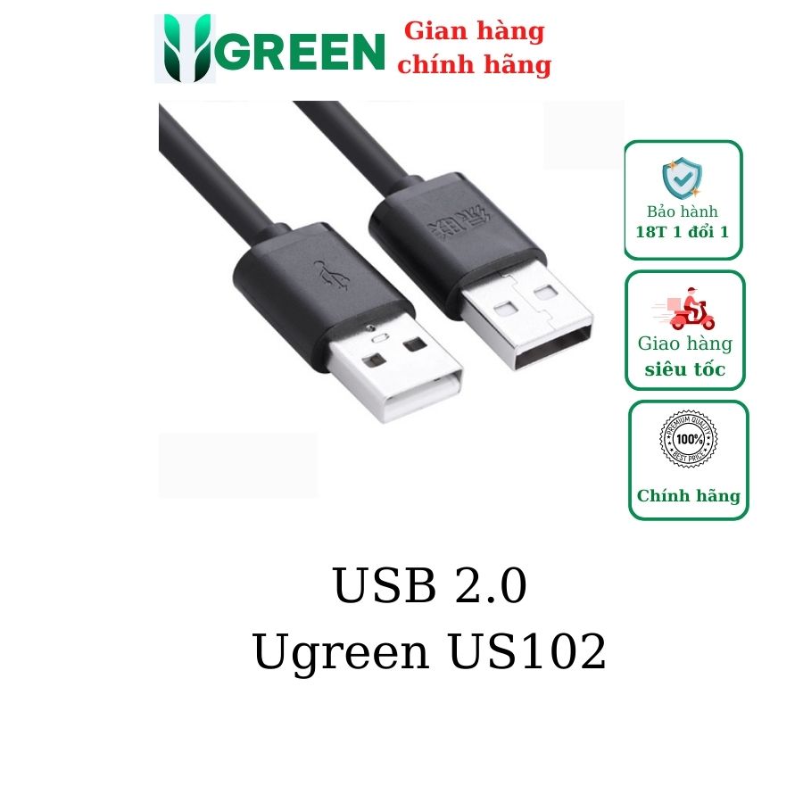 Cáp USB 2.0 1m Ugreen 10309