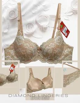 Áo ngực ren hoa trắng